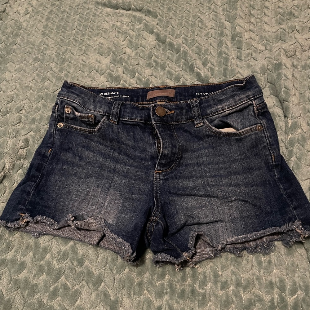 DL1961 Blue Denim Shorts Trendy Casual Wear